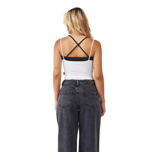 CROP TOP BLANCO OSCILLARE CLEMONT